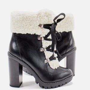 BCBGeneration Women Medium Palli Lace Up Ankle Boots